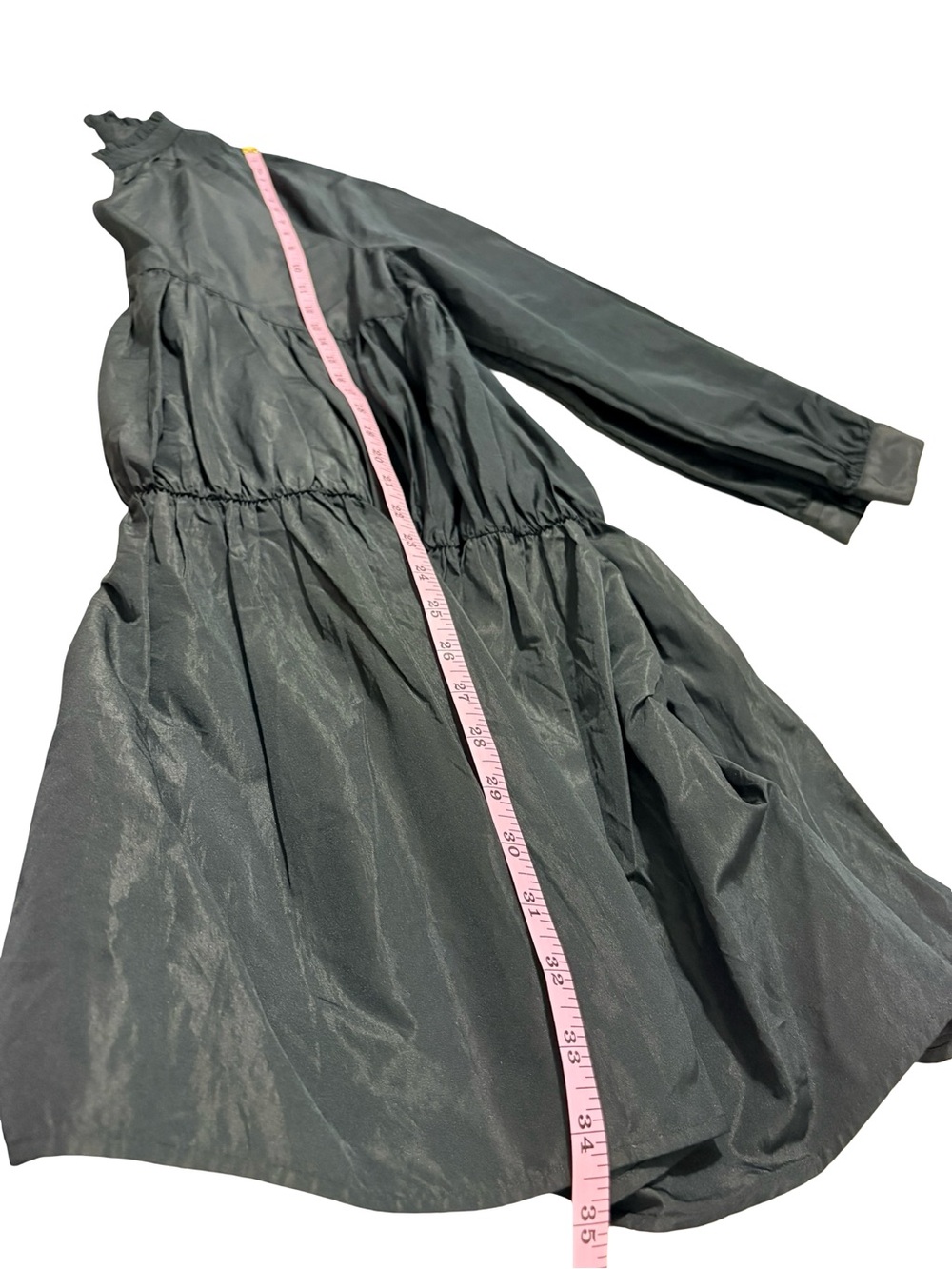 Aritzia Sunday Best Alice Black Tiered Babydoll Mini Dress M - Picture 11 of 11